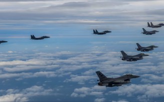 Mỹ - Hàn điều hàng trăm máy bay tập trận giữa căng thẳng bán đảo Triều Tiên