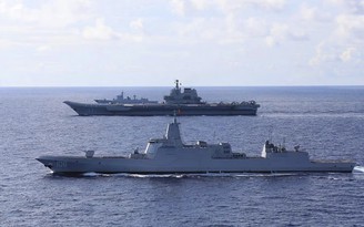 Trung Quốc tập trận đối đầu khi tàu sân bay Mỹ ở Biển Đông