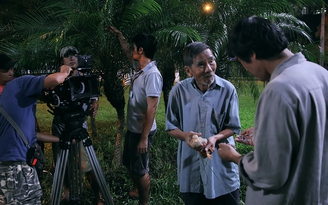Hình ảnh của NSND Trần Hạnh khi đóng bộ phim điện ảnh cuối cùng