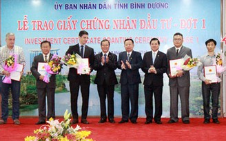 Nhật đứng đầu danh sách đầu tư vào Bình Dương