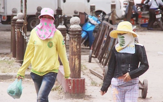 Nắng nóng trên diện rộng
