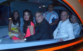 George Clooney đưa vợ ra mắt 'Tomorrowland'