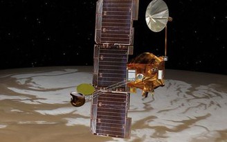 Tàu vũ trụ Mars Odyssey bay quanh sao Hỏa 60.000 vòng
