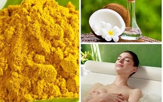 Tắm trắng tại nhà bằng bột nghệ, tại sao không?