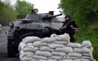 Quân chính phủ Ukraine trở lại tiền tuyến