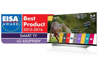 TV SUPER UHD của LG được Hiệp hội nghe nhìn Châu Âu (EISA) vinh danh