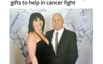 Thay quà cưới bằng góp quỹ chống ung thư
