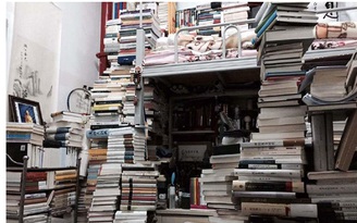 Xây 'động' bằng 5.000 cuốn sách