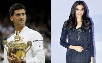 Djokovic 'vụng trộm' với diễn viên xinh đẹp Deepika Padukone?