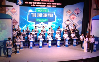 Chung kết hội thi 'Thủ lĩnh sinh viên' toàn quốc năm 2016