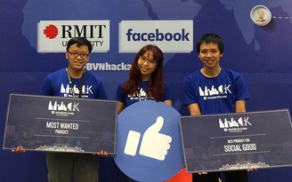 3 kỹ sư Việt nhận tài trợ 160.000 USD từ Facebook