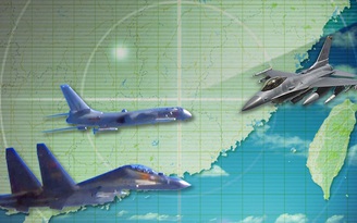 Chiến đấu cơ Mỹ - Trung - Đài đối đầu trên không