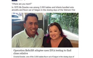 Một phụ nữ Úc chiến đấu bệnh ung thư khát khao tìm cha mẹ ở Việt Nam