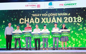 Rộn ràng chương trình ca nhạc 'Chào xuân 2018'