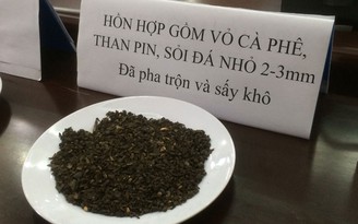 'Cà phê pin' chỉ dùng trộn vào tiêu, không trộn vào cà phê