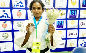 Cô gái khiếm thị trở thành nhà vô địch võ judo