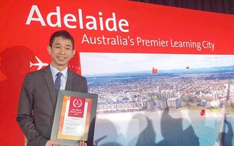 Sinh viên VN đạt giải thưởng xuất sắc ở Nam Úc