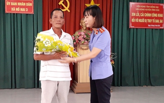 Bị tạm giam oan 4 tháng 9 ngày, được bồi thường 109 triệu đồng