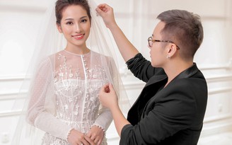 Sara Lưu thử váy cưới sang trọng sau khi được Dương Khắc Linh cầu hôn
