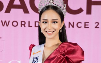 Hoa hậu Thế giới người Việt Hương Trà muốn 'kế nhiệm' Tiểu Vy thi Miss World