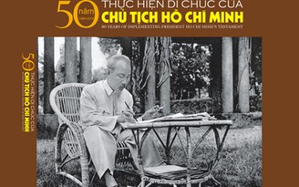 Sách ảnh '50 năm thực hiện Di chúc của Chủ tịch Hồ Chí Minh'