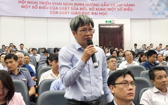 Đại học sẽ tự chủ ở mức cao nhất