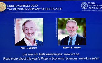 Nobel Kinh tế cho nghiên cứu về đấu giá