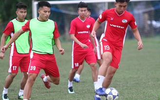 VCK U.21 quốc gia sẵn sàng khởi tranh trong tình hình mới