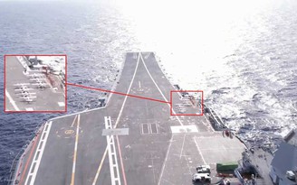 Ý đồ của Trung Quốc khi triển khai UAV trên tàu sân bay