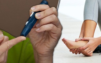 Dấu hiệu mức đường huyết tăng cao xuất hiện ở bàn chân