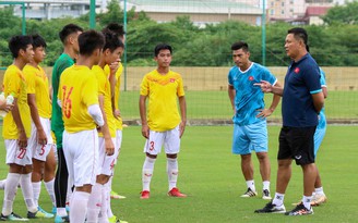 U.16 Việt Nam háo hức trận ra quân gặp U.16 Singapore