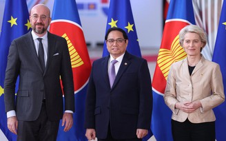 Thủ tướng Phạm Minh Chính dự hội nghị cấp cao ASEAN - EU