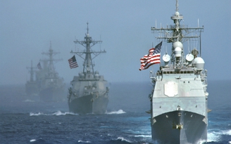 Tàu khu trục của Mỹ tiếp tục tuần tra ở Biển Đông