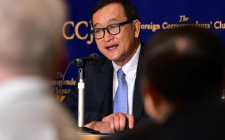 Sam Rainsy, lãnh đạo đảng đối lập Campuchia chưa về nước