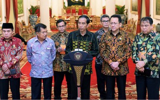 Tổng thống Indonesia yêu cầu các bộ trưởng ngưng đấu khẩu trước công chúng
