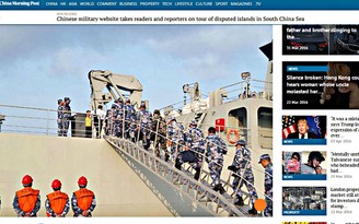 Báo quân đội Trung Quốc đưa người trái phép đến đảo Phú Lâm