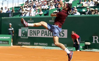 Để thua Tsonga, Federer tiếp tục 'vô duyên' với giải Monte-Carlo