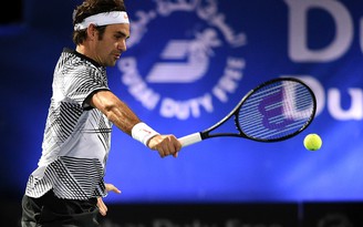 Federer ra quân thành công ở giải Dubai