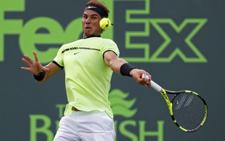 Nadal dễ dàng vượt qua vòng 2 tại Miami Open