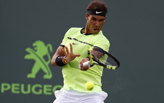 Nadal lội ngược dòng thành công ở vòng 3 giải Miami