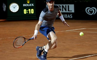 ĐKVĐ Murray bất ngờ để thua ở vòng 2 giải Rome Masters