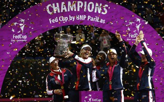Đánh bại Belarus, đội tuyển Mỹ lần thứ 18 vô địch Fed Cup