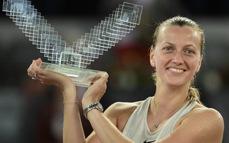 Kvitova lần thứ 3 đăng quang Madrid Open