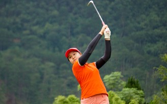 Hanako gặp lại Thảo My tại giải golf VJO 2018