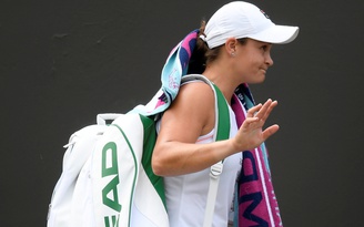 Số 1 nữ thế giới Barty bất ngờ bị loại ở vòng 4 Wimbledon 2019