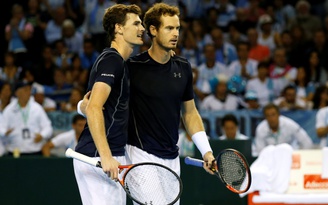 Anh em nhà Murray tái hợp tại giải quần vợt Citi Open