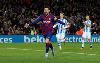 Kết quả bóng đá Barcelona 1-0 Real Sociedad: Messi “nổ súng” lập công
