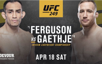 Chính thức có người thay thế Khabib đối đầu Tony Ferguson tại UFC 249