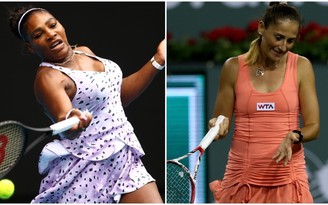 Tay vợt Cadantu tiết lộ: “Tôi bị sốc khi thấy Serena khỏa thân”