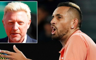 ‘Trai hư’ Nick Kyrgios xung đột với huyền thoại Boris Becker trên mạng xã hội